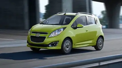 Green Chevy Spark